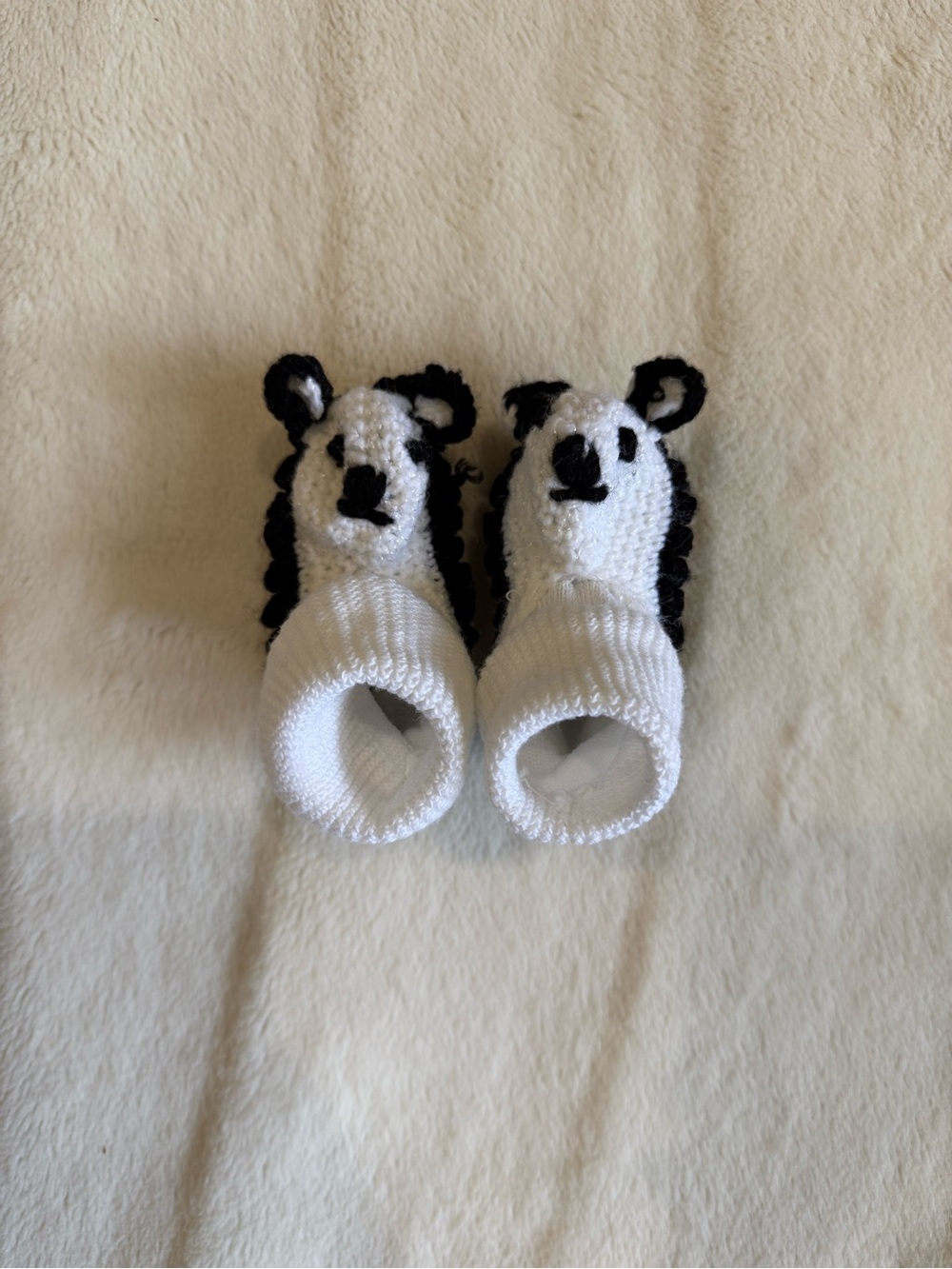 Crocheted Baby Booties